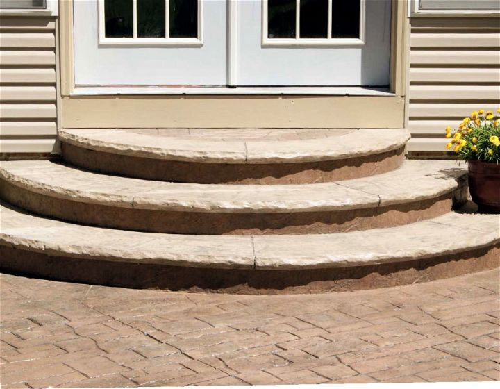 How to Build Half Round Concrete Steps