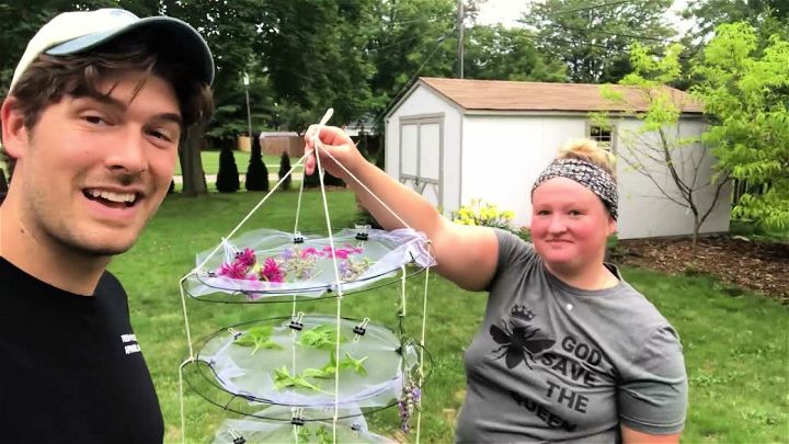 How to Build a 3-Tier Hanging Herb Drying Rack