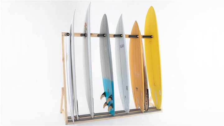 How to Build a Surfboard Rack