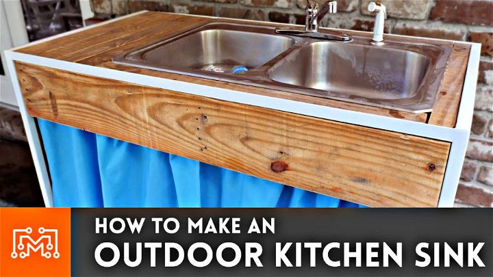 How to Build an Easy Outdoor Kitchen Sink