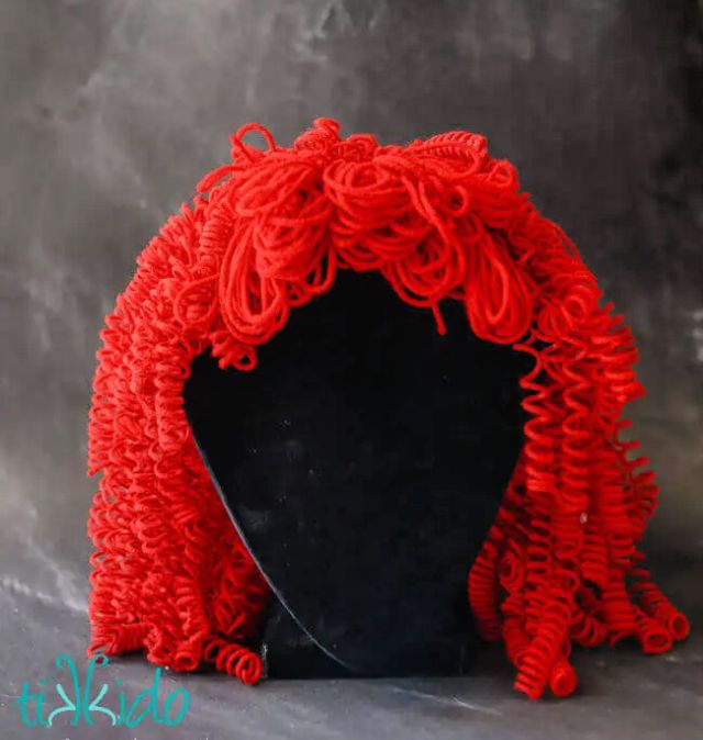 How to Do Curly Yarn Wig