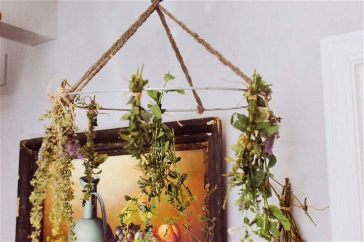 How to Do Herb Drying Rack