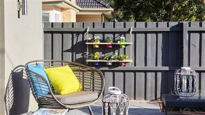 How to Make Hanging Fence Planter