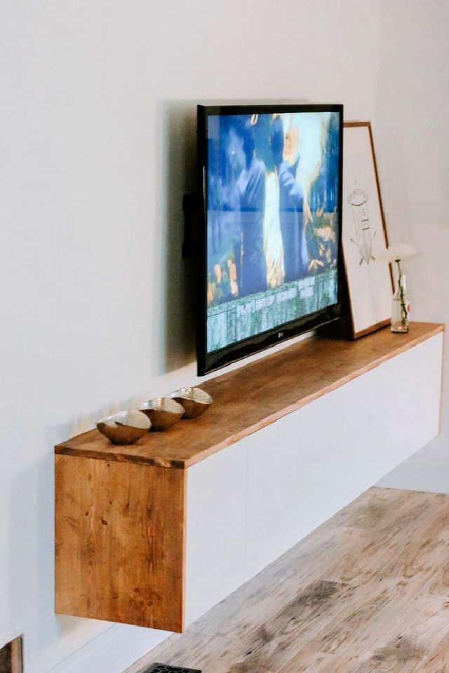 How to Make a Floating Sideboard TV Stand