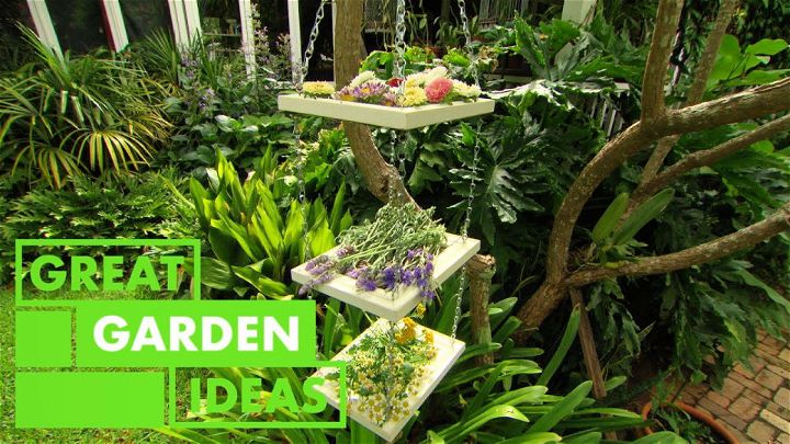 How to Make a Flower and Herb Drying Rack