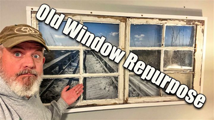 How to Repurpose Old Windows Into Art