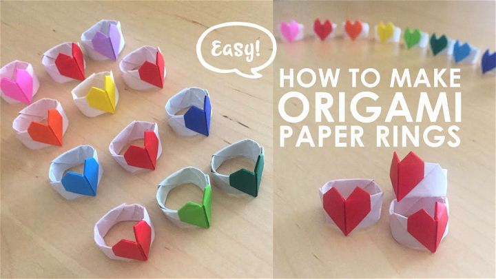 Make Your Own Paper Heart Ring