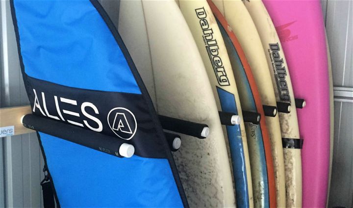 Make Your Own Surfboard Rack