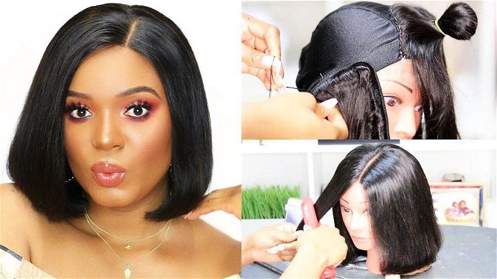 Make a Blunt Bob Wig From Your Own Hair