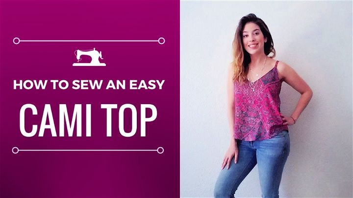 Making Your Own Cami Top