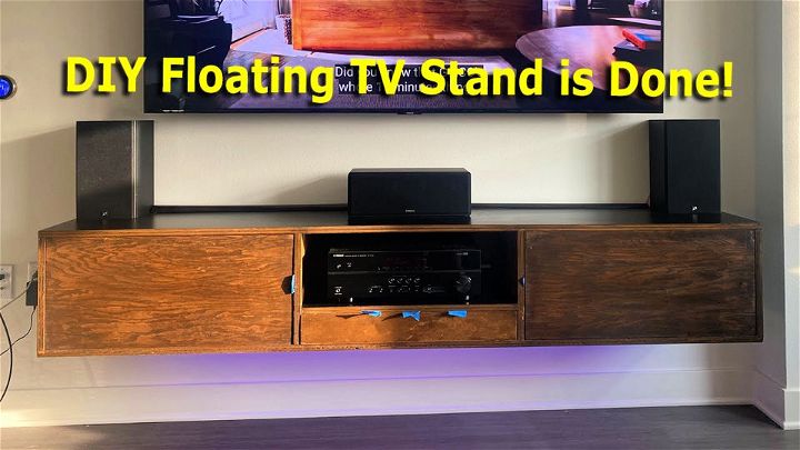 Making Your Own Floating TV Stand