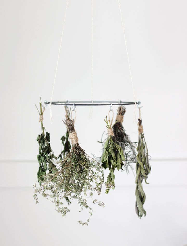 Making Your Own Herb Drying Rack