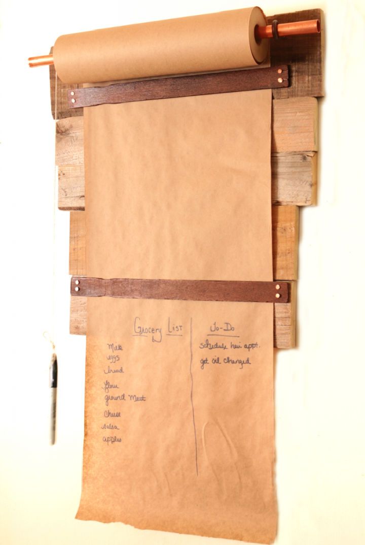 Making a Salvaged Wood Memo Board