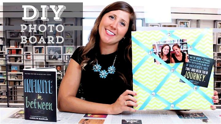 How to Make a Photo Memory Board at Home