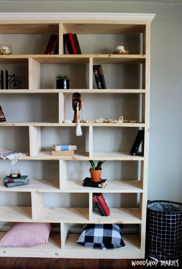 Simple DIY Plywood Bookshelf