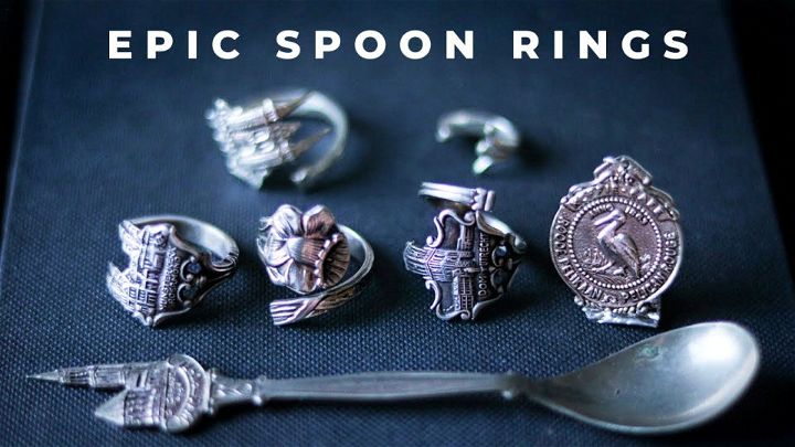 How to Make Spoon Rings Using Original Antique Spoons