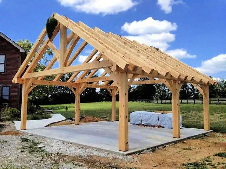 Step by Step Guide to Build a Pavilion Post and Beam