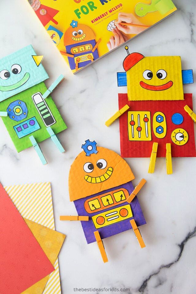 Make Your Own Cardboard Robots