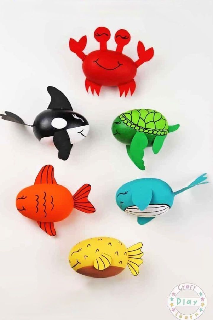 Amazing DIY Ocean Animal Ideas