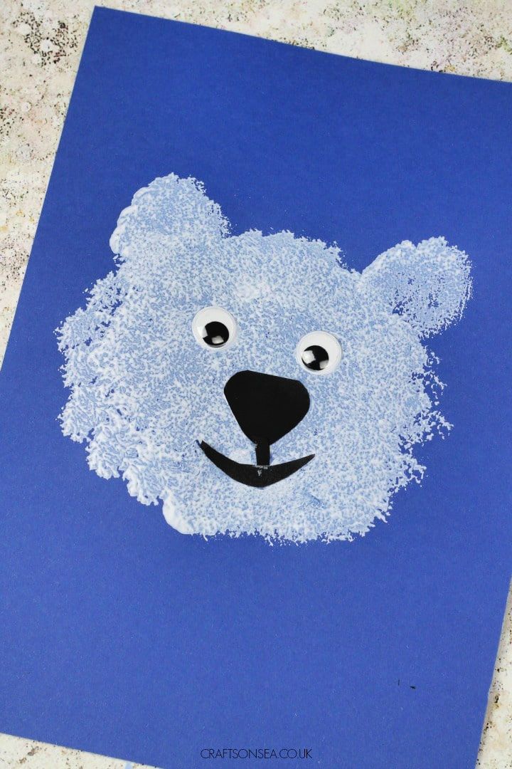 DIY Bear Art for Toddlers