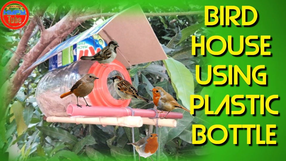 Bird House Using Plastic Bottle – Step by Step Tutorial