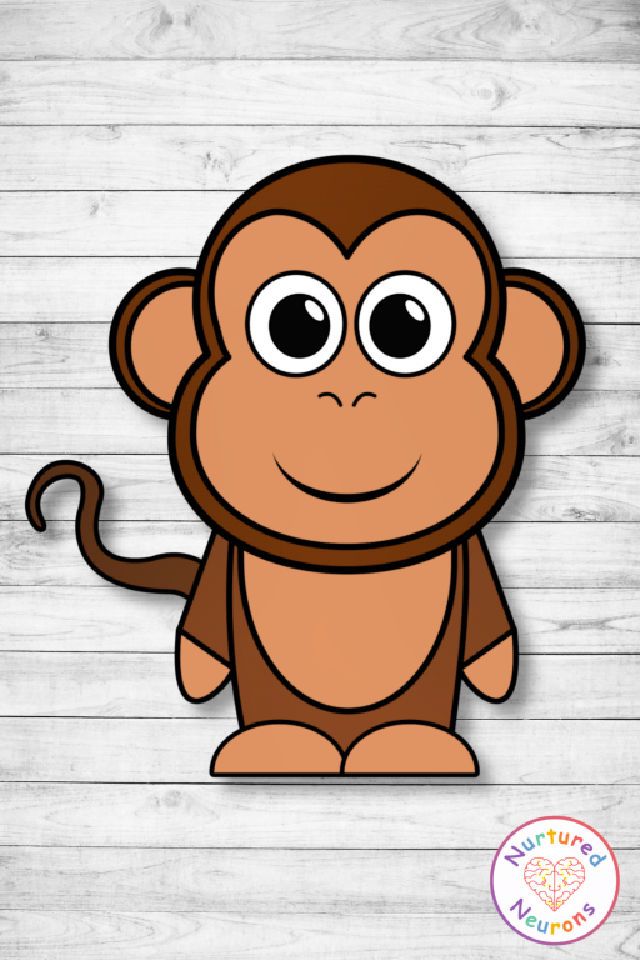 Cool Monkey Activity for Toddlers