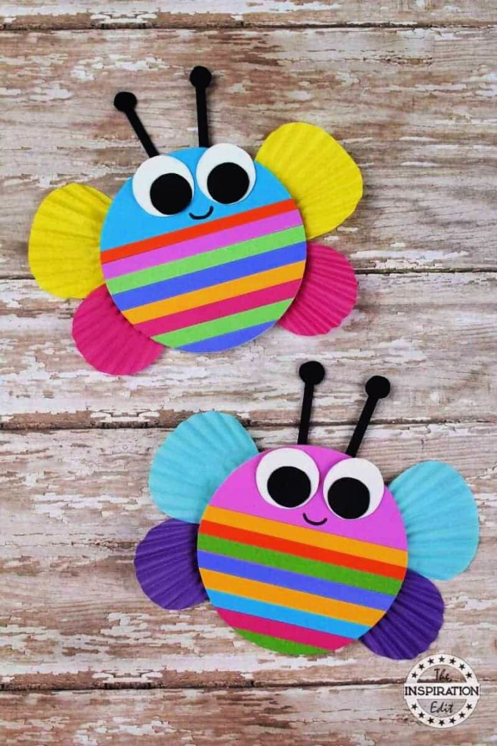 DIY Chunky Rainbow Butterfly Ideas