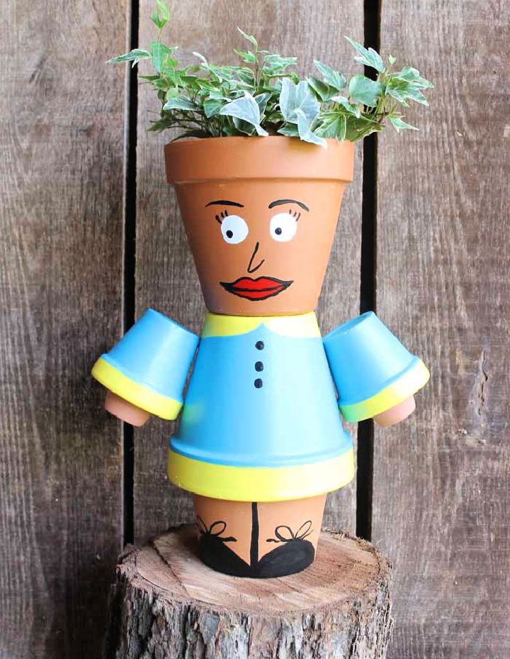 DIY Flower Pot People