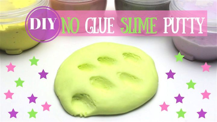 DIY No Glue Putty Slime