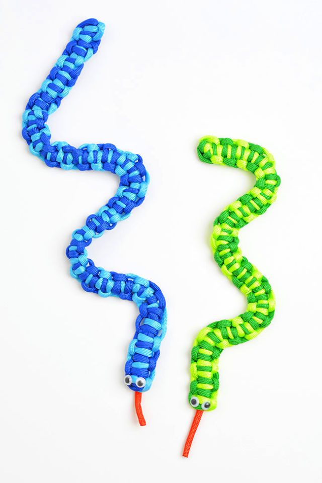 DIY Paracord Snake for Adults