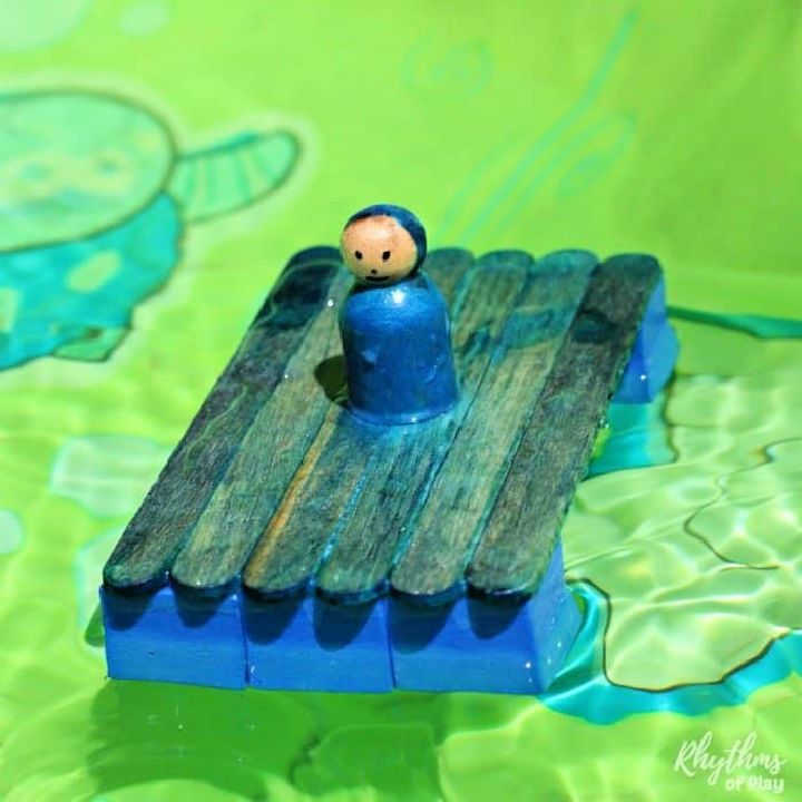 DIY Popsicle Stick Boat