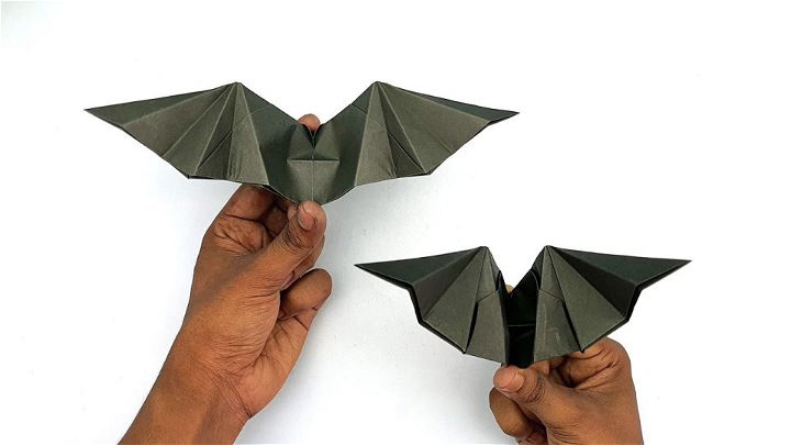 Easy Origami Paper Bats Tutorial