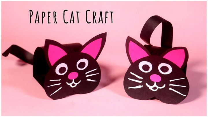 Easy Paper Cat Craft – Step by Step Tutorial