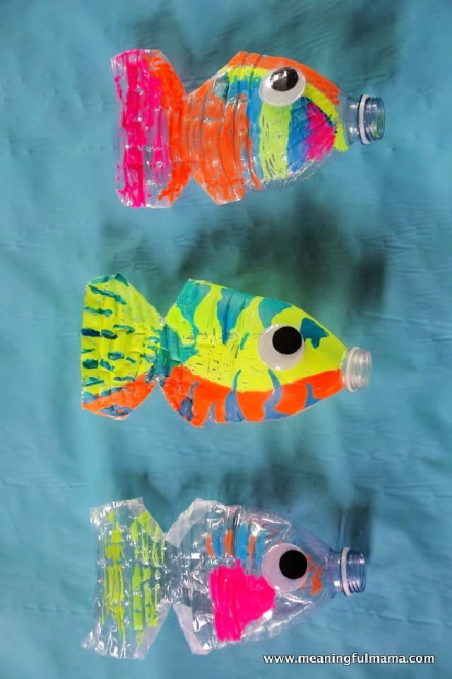 Easy Water Bottle Fish Craft