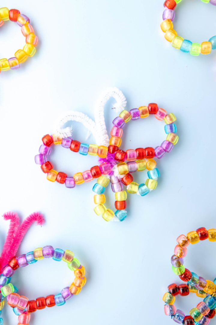Easy to Make a Pony Bead Butterfly