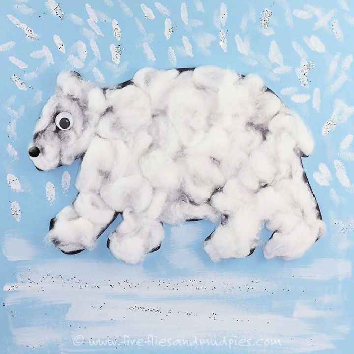 Free Printable Polar Bear for Preschoolers