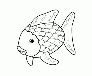 25 Rainbow Fish Crafts and Art (Printable Template)