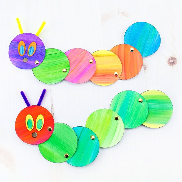Fun Wiggling Caterpillar Craft