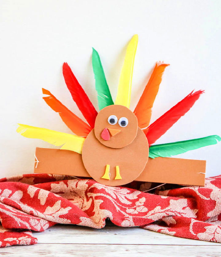 Funny DIY Foam Turkey Hat