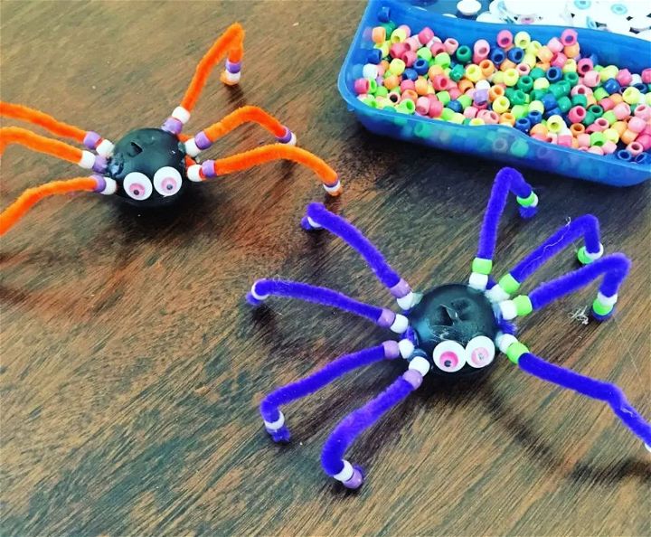 Halloween Spider Craft for Toddlers