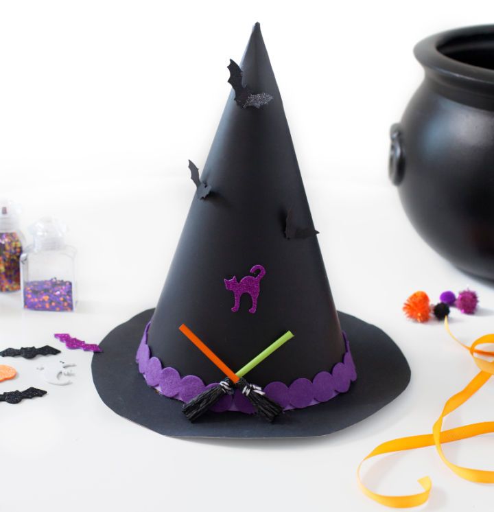 Halloween Witch Hat for Kids