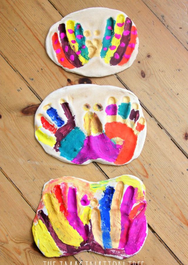 Hand Print Butterfly Keepsake for First Graders