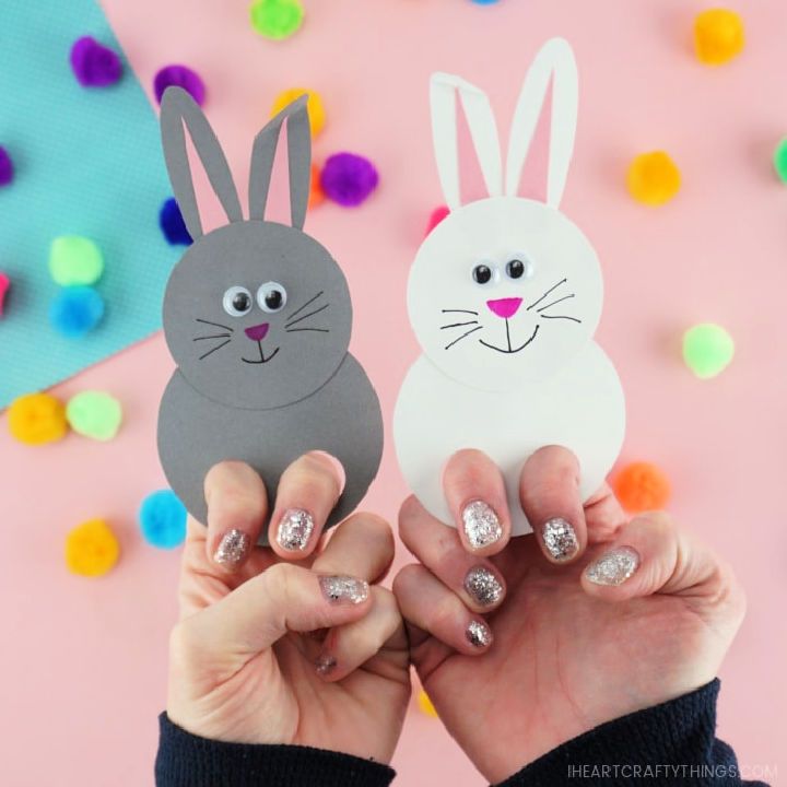 Handmade Bunny Finger Puppets