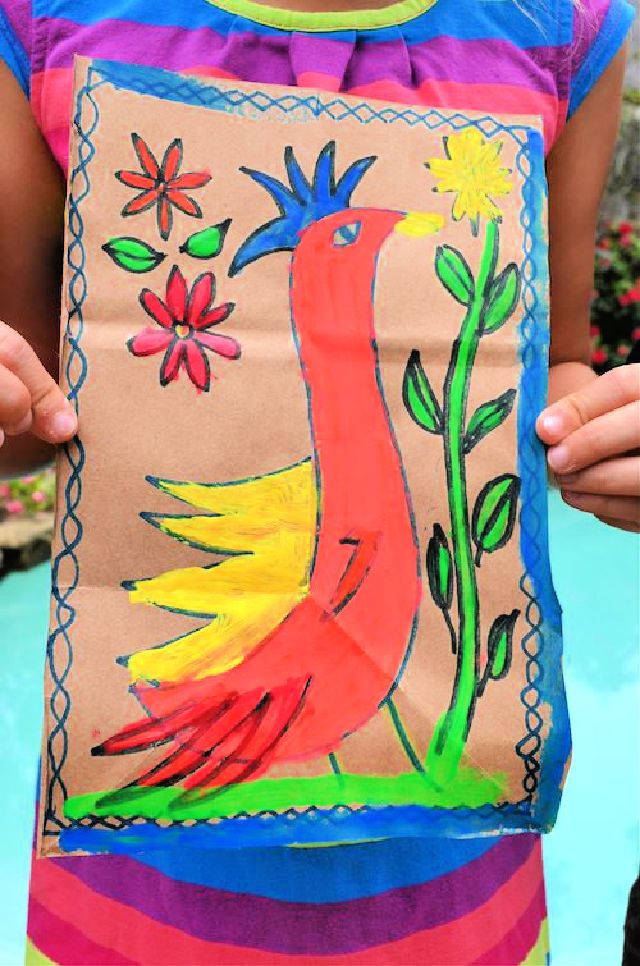 How to Make Mexican Amate Painting