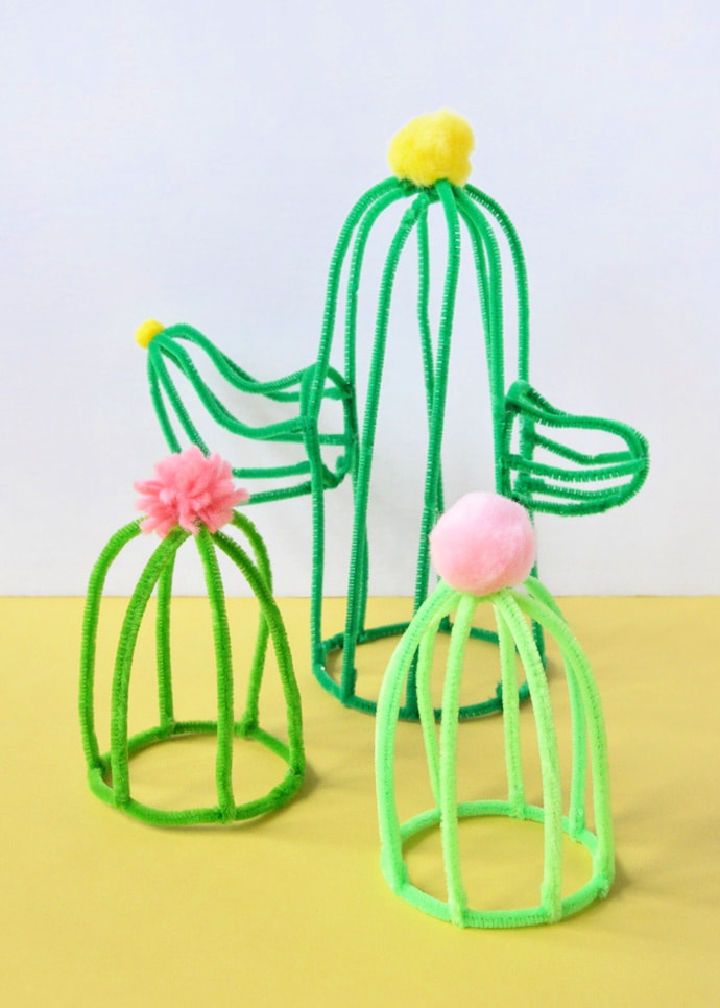 How to Make Pipe Cleaner Cacti