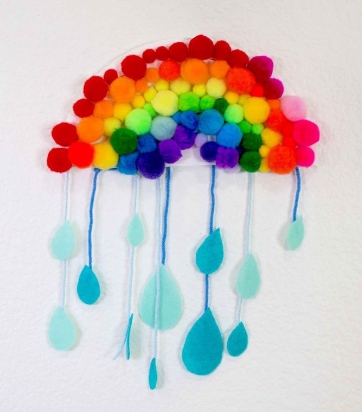 Adorable DIY Rainy Day Rainbow