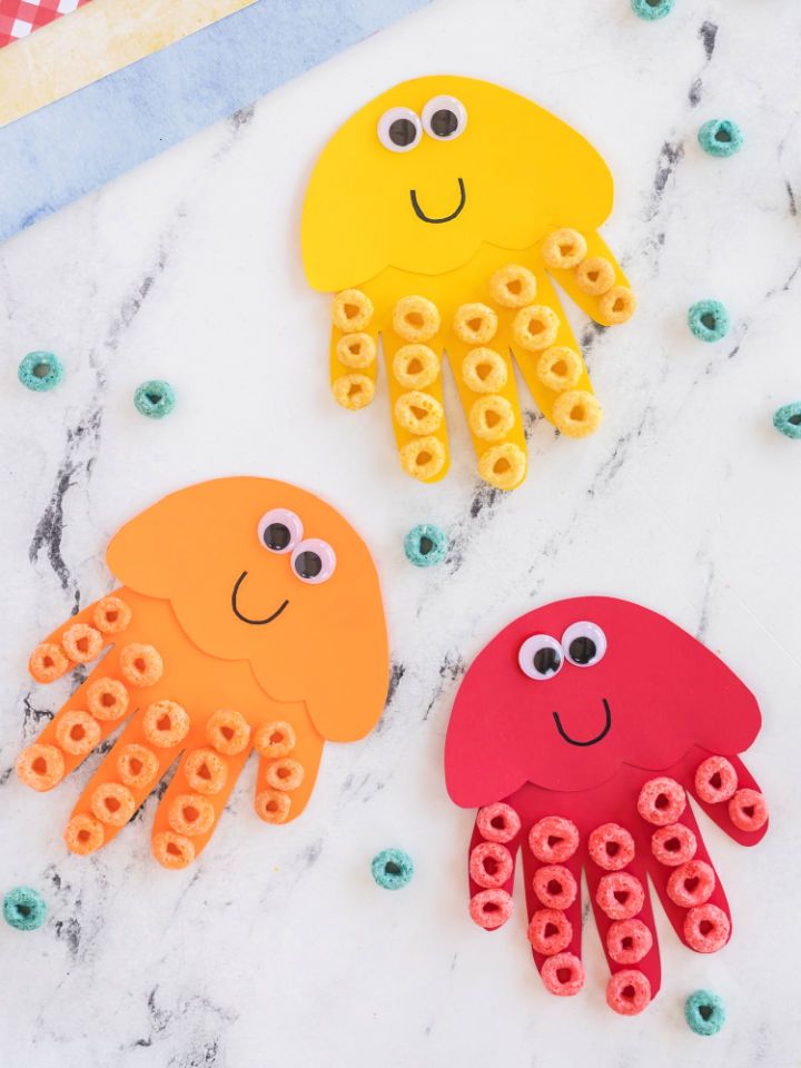 How to Make a Fruit Loops Jellyfish