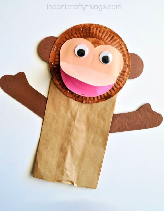 How to Make a Paper Bag Monkey