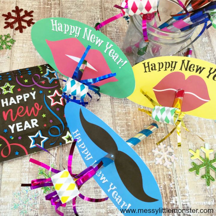 How to Make a Party Blowers to Celebrate New Years Eve