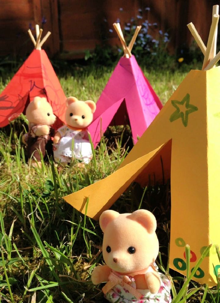 How to Make a Toy Teepee